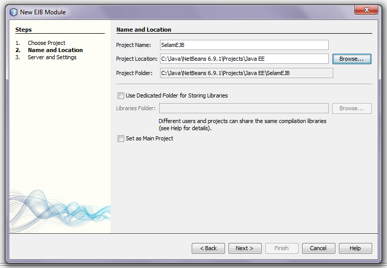 Kısa EJB Eğitimi: Netbeans'de EJB Geliştirme - I: Sunucu - Java Günlüğüm